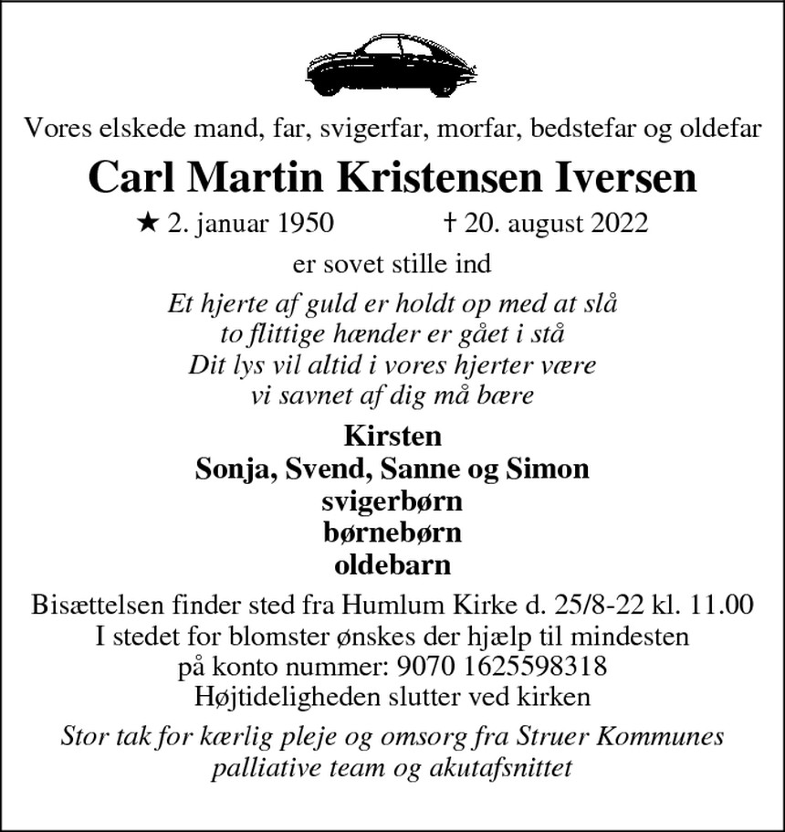 D Dsannonce Carl Martin Kristensen Iversen Humlum D Dsannoncer Dk