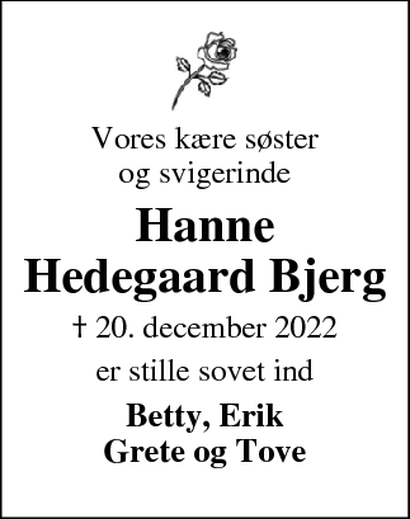 D Dsannonce Hanne Hedegaard Bjerg Spjald D Dsannoncer Dk